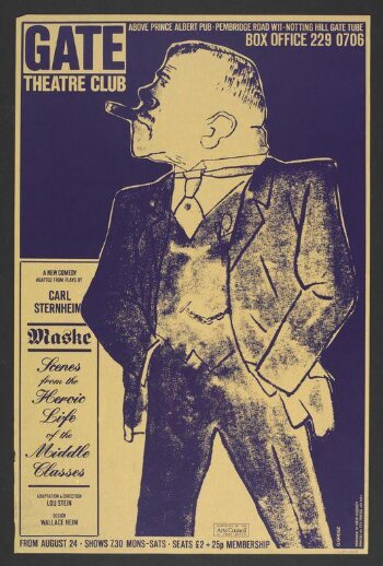 Gate Theatre Club poster