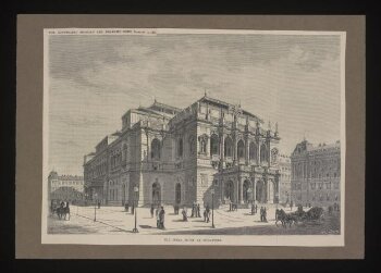 The Opera House at Buda-Pesth [sic]