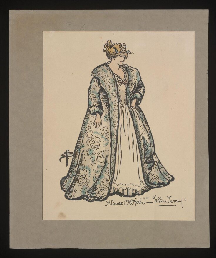 Print of Ellen Terry as Nance Oldfield top image