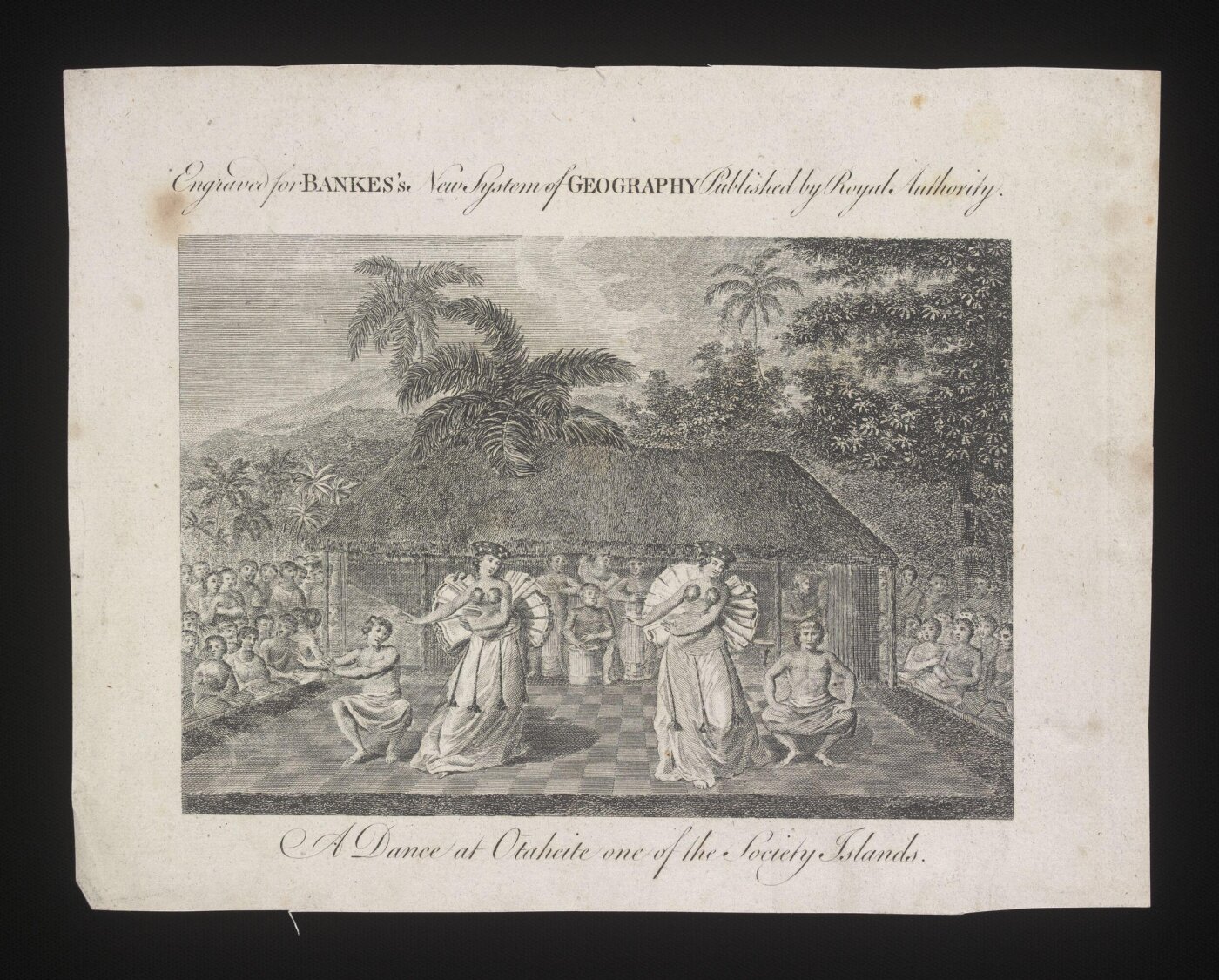 unknown, A Dance at Otaheite one of the Society Islands