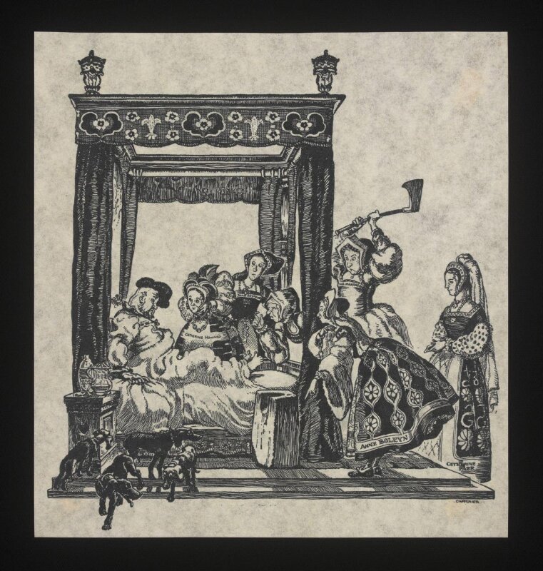 Henry VIII and his six wives