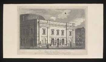 Theatre Royal Drury Lane, erected 1812