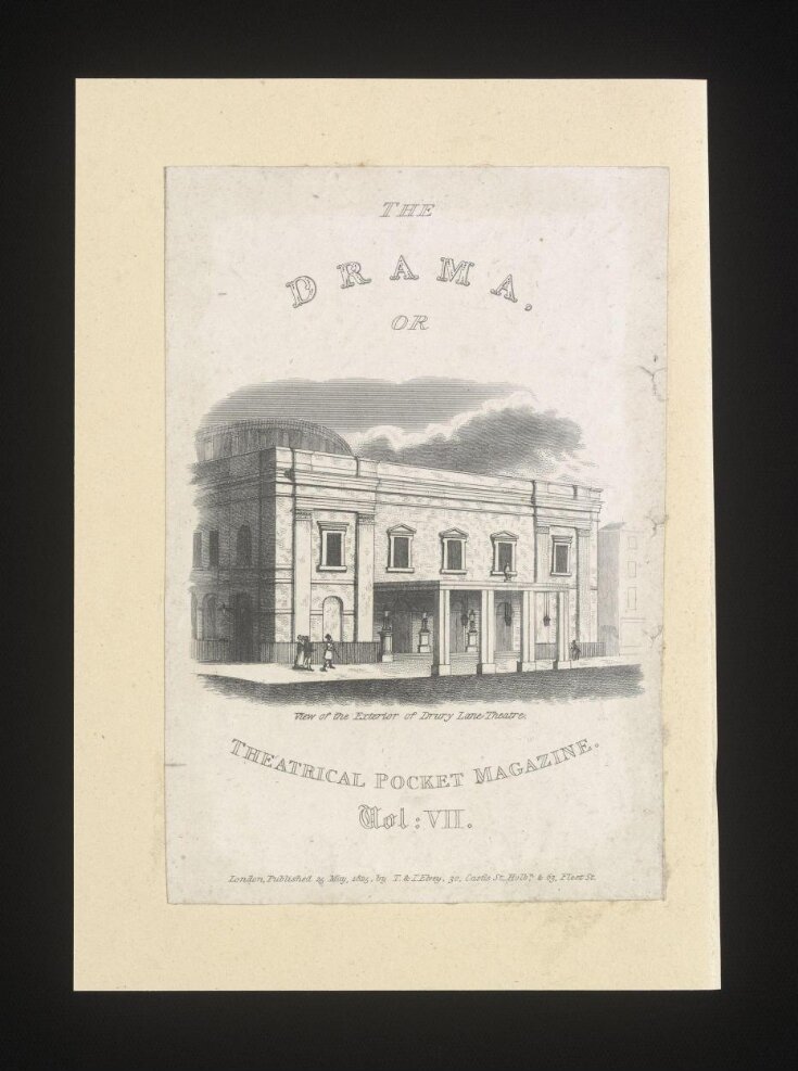 View of the exterior of Drury Lane Theatre  top image