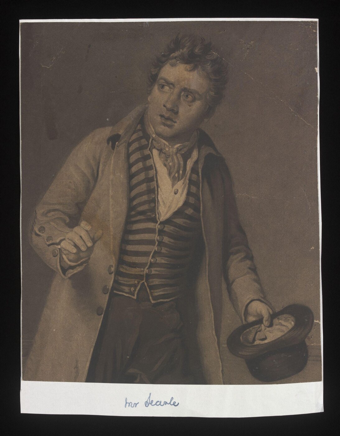 unknown, Print depicting Mr Emery as Tyke in Morton's School of Reform