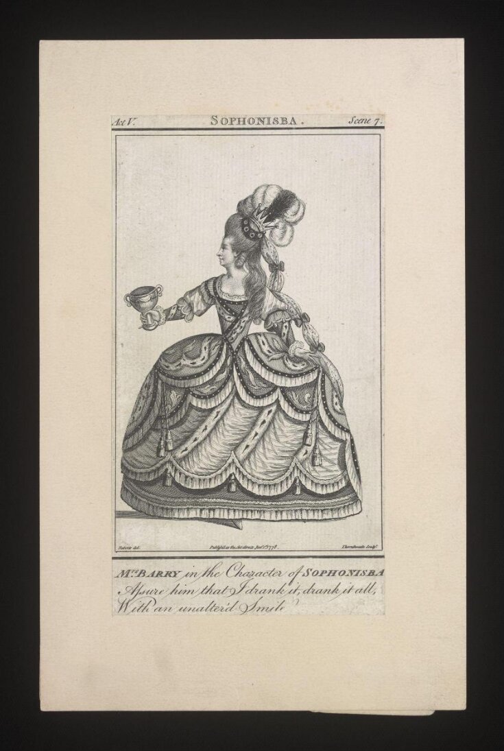 Mrs Barry in the chararcter of Sophonisba top image