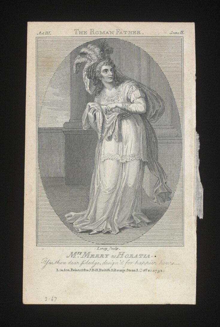 Mrs Merry as Horatia top image