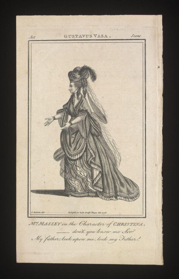 Mrs. Massey in the character of Christina | Thornthwaite | Roberts ...