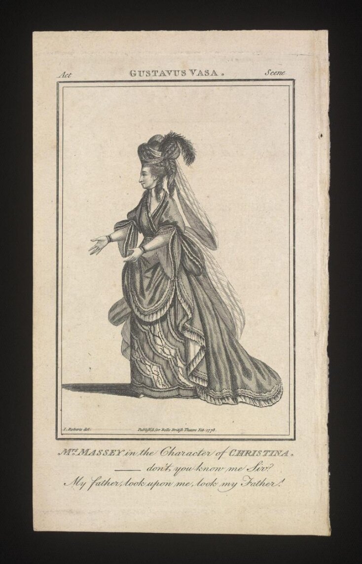 Mrs. Massey in the character of Christina image
