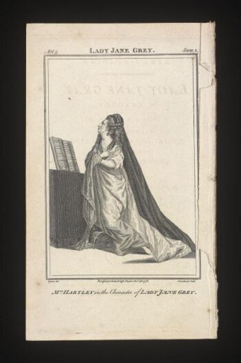 Mrs Hartley in the character of Jane Shore