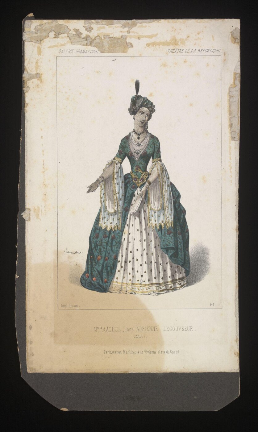 unknown, Melle. Rachel, dans Adrienne Lecouvreur