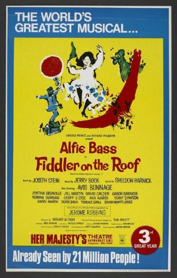 Fiddler on the Roof poster