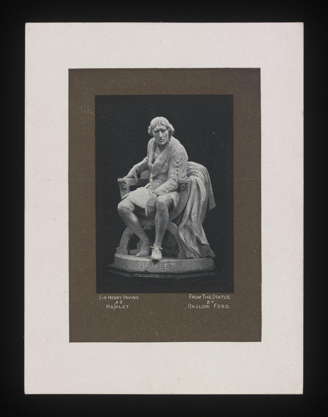 unknown, Sir Henry Irving as Hamlet