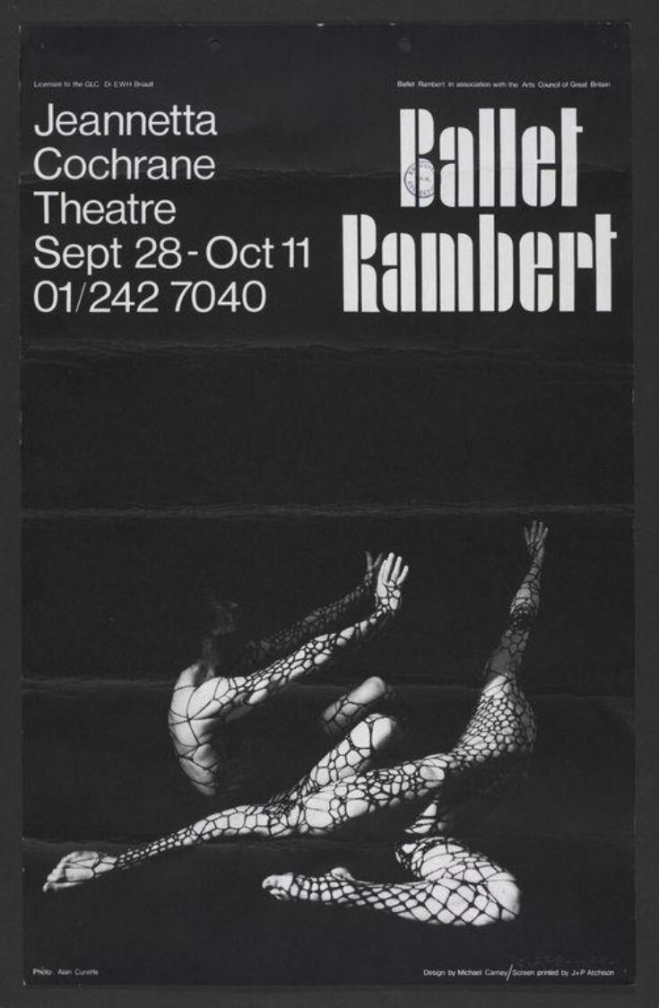 Ballet Rambert poster top image