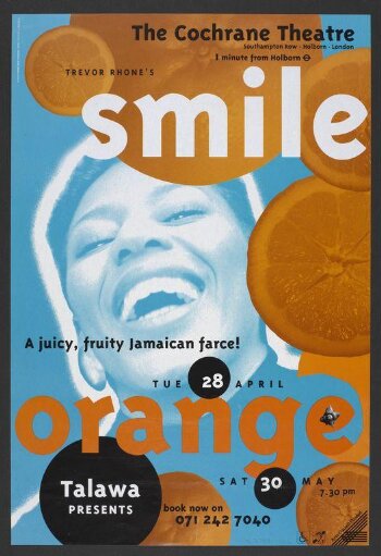 Smile Orange poster