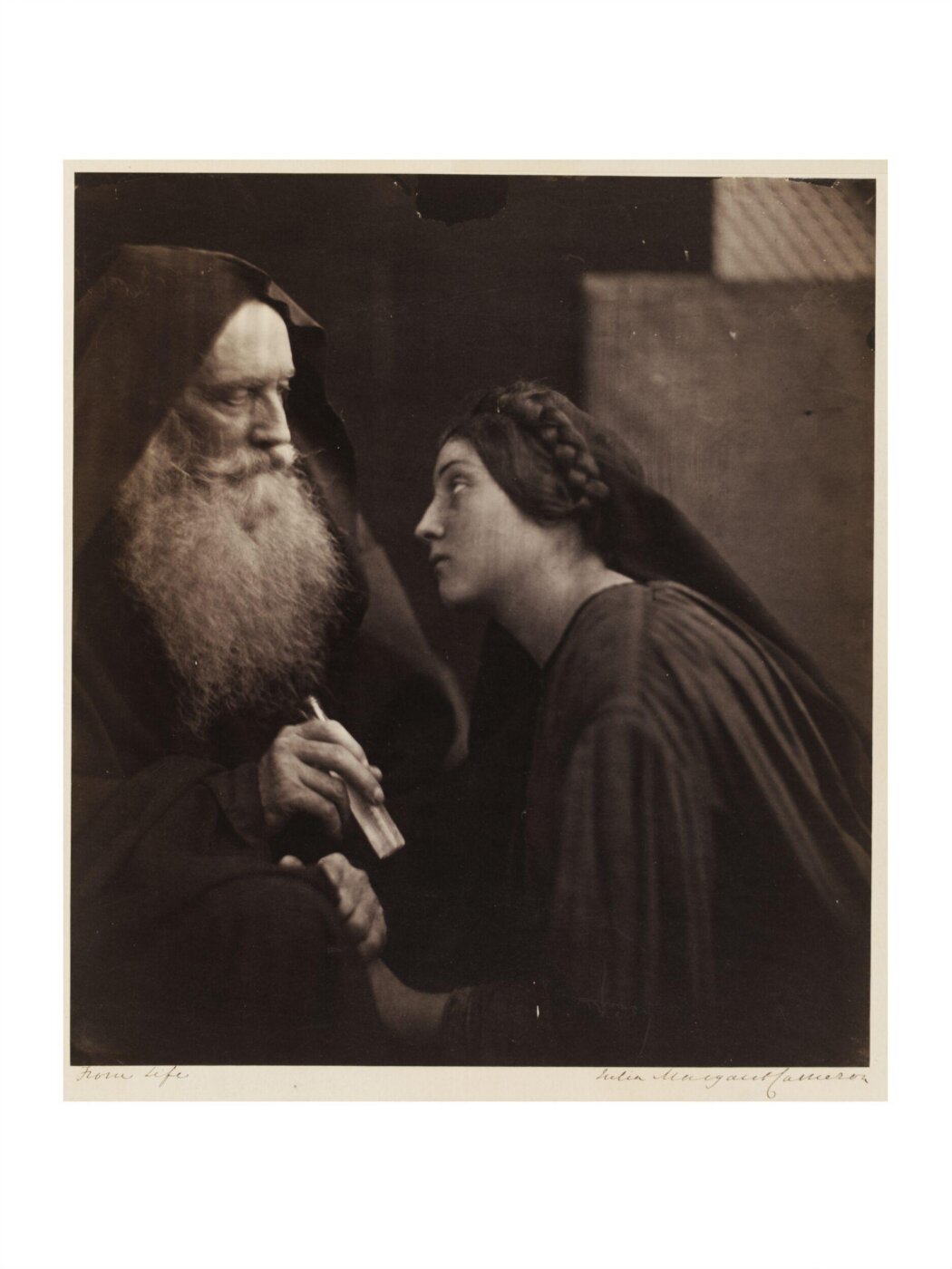 Julia Margaret Cameron, Friar Laurence and Juliet