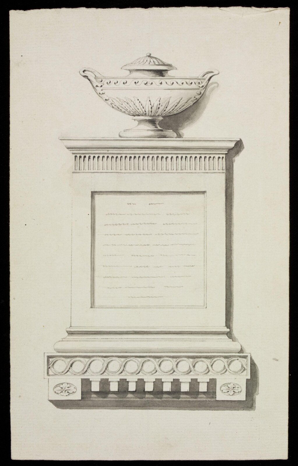 Drawing, John Bacon the elder, ca. 1779-1799