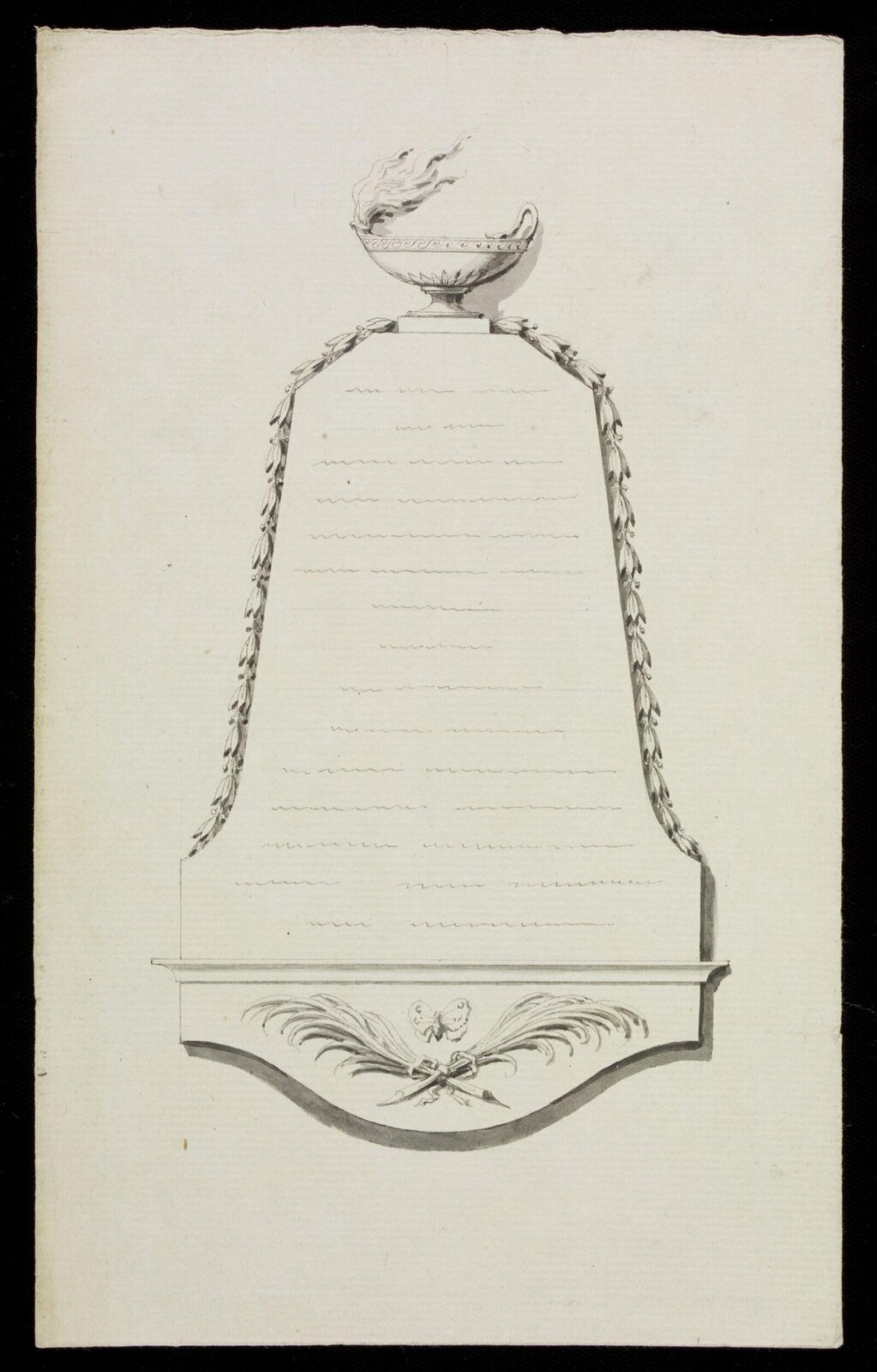 Drawing, John Bacon the elder, ca. 1779-1799