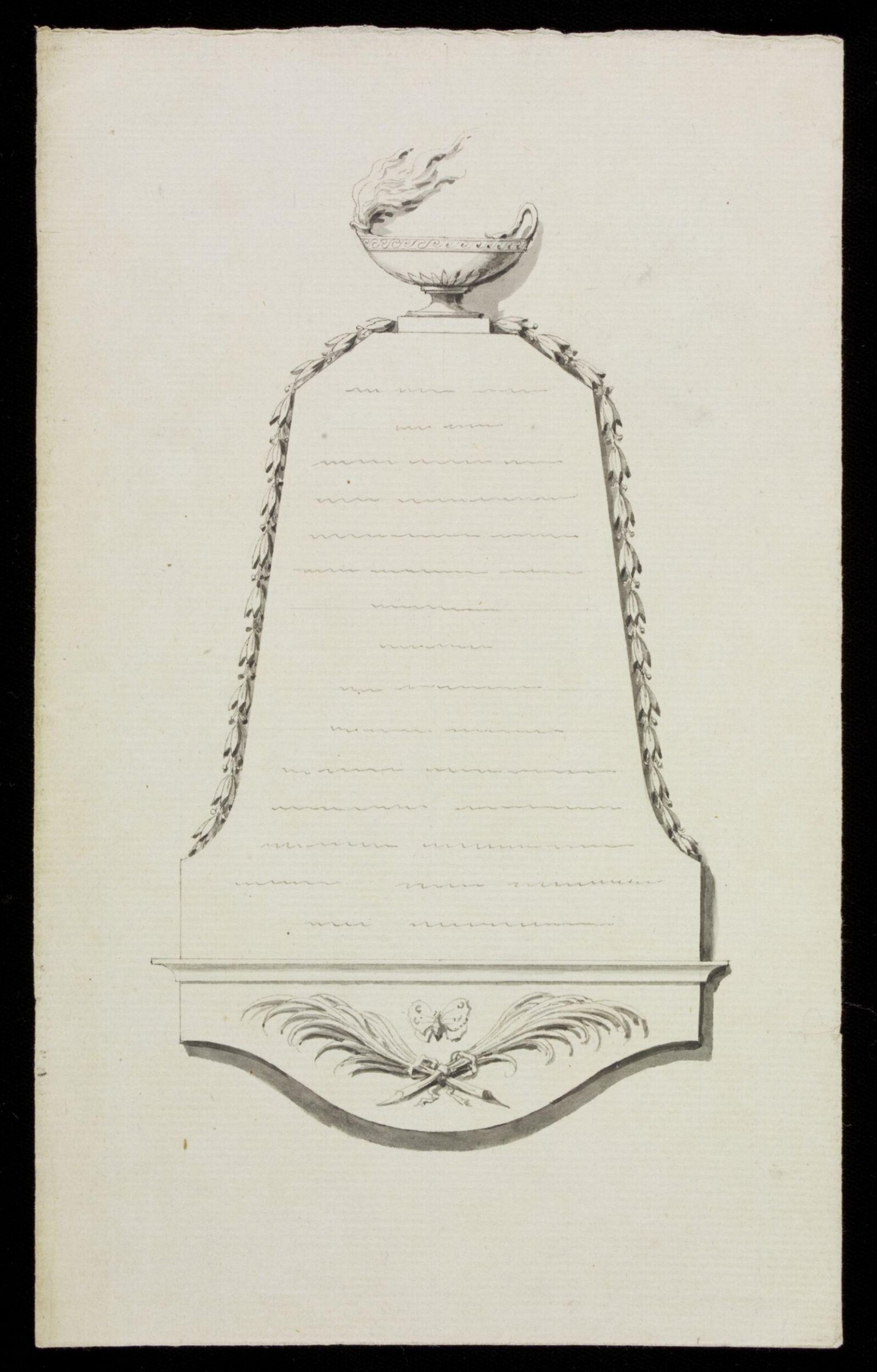 Drawing, John Bacon the elder, ca. 1779-1799