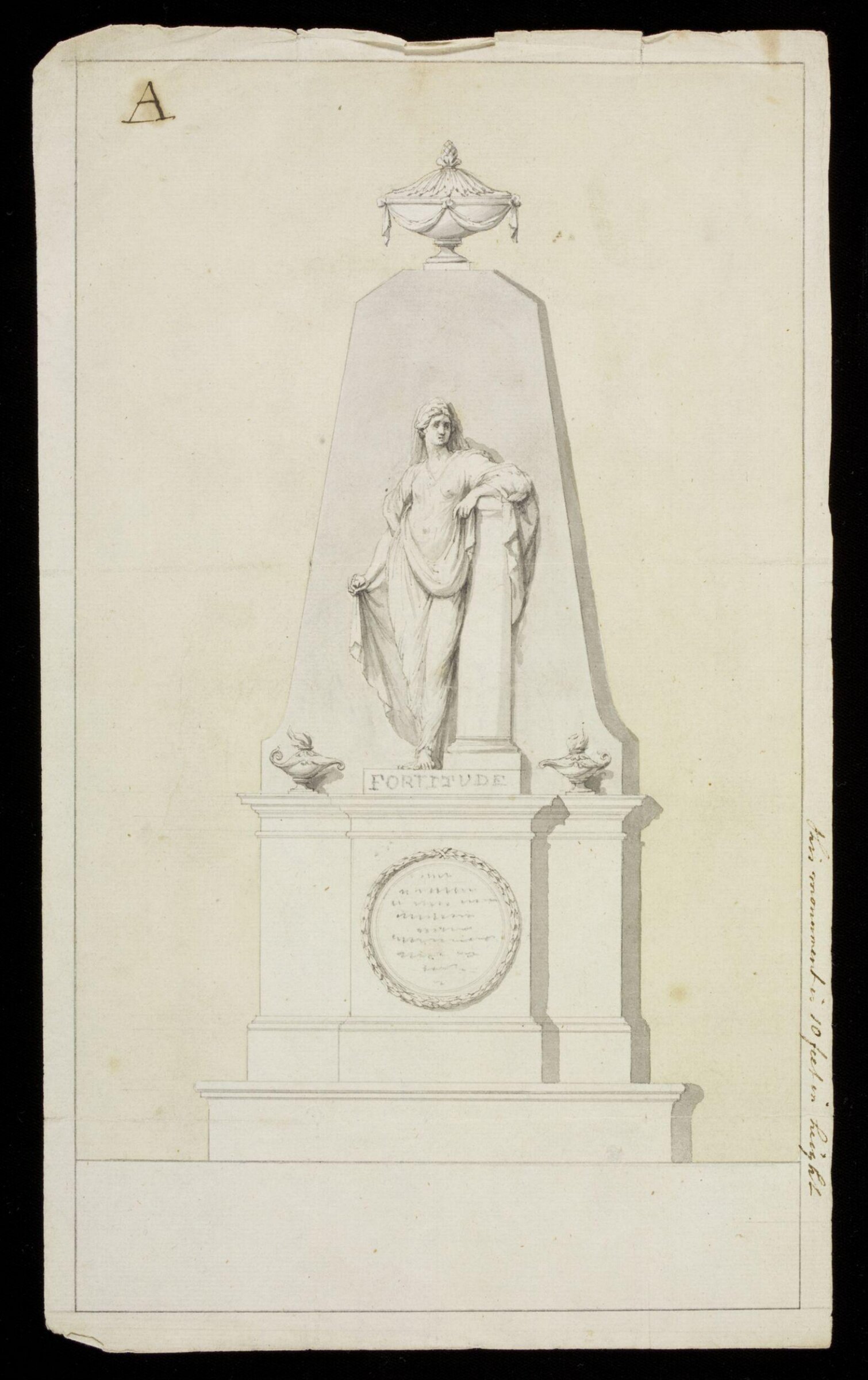 Drawing, John Bacon the elder, ca. 1779-1799