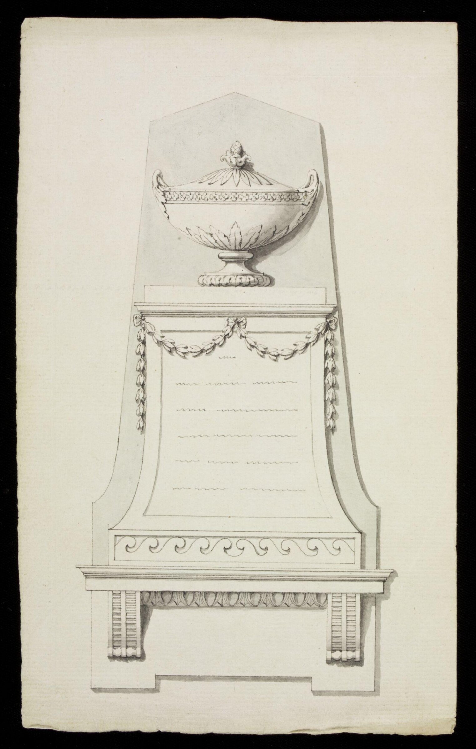 Drawing, John Bacon the elder, ca. 1779-1799
