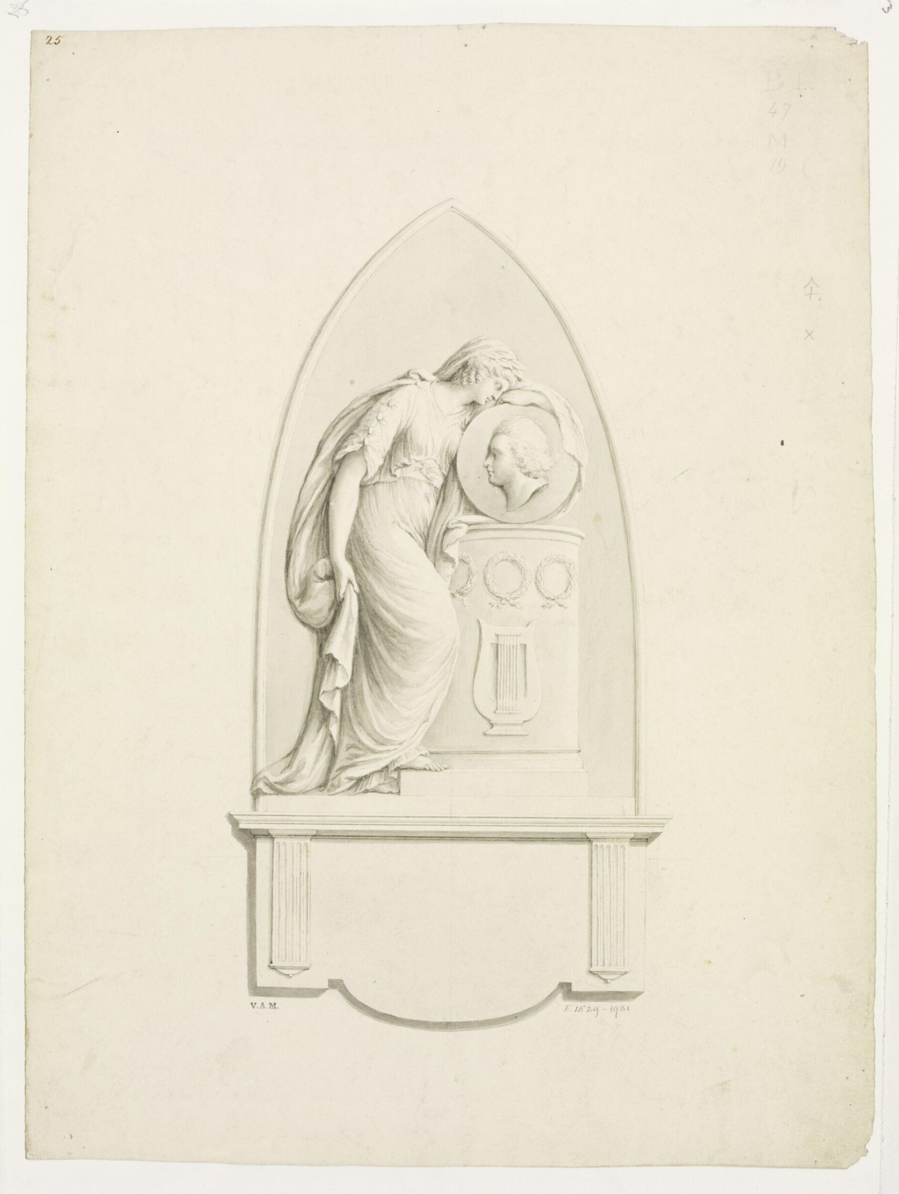 Drawing, John the elder Bacon, c. 1778