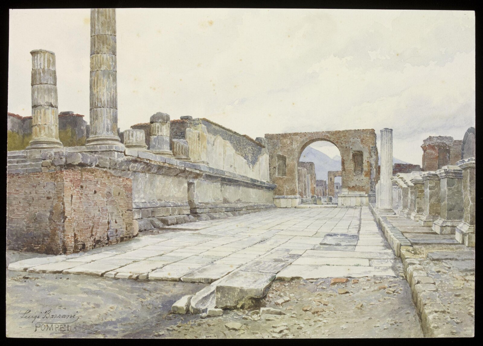 Drawing, Luigi Bazzani, c. 1900