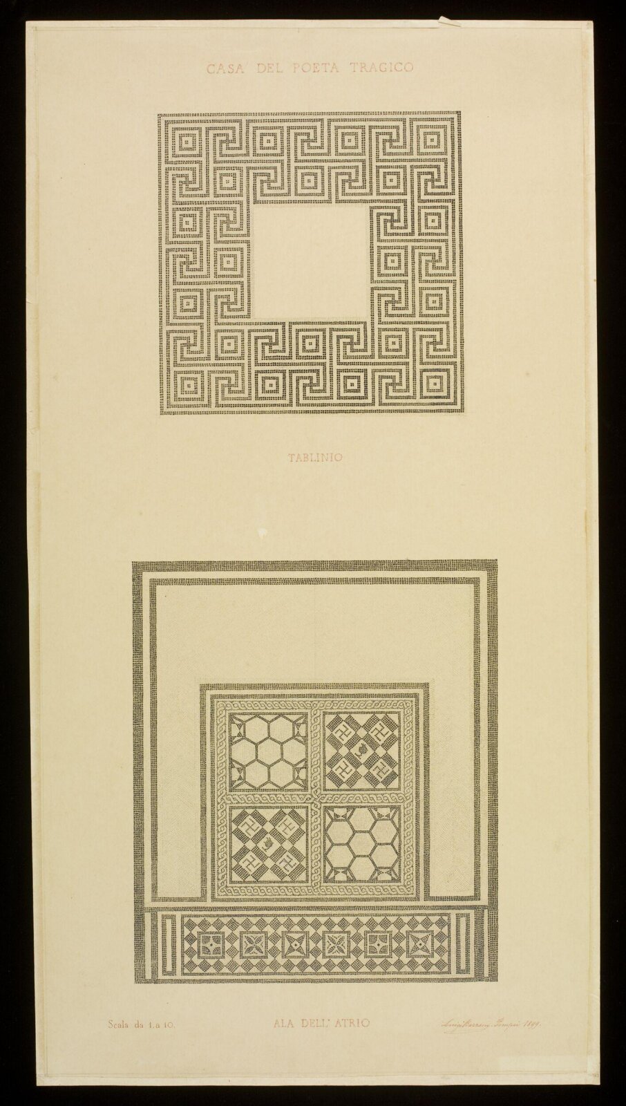 Drawing, Luigi Bazzani, 1899