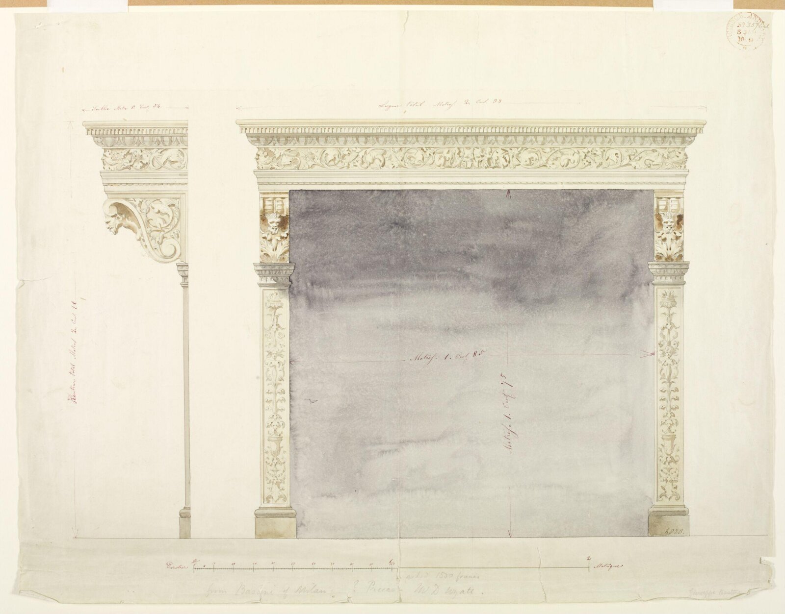 Drawing, c. 18th century - mid 19th century