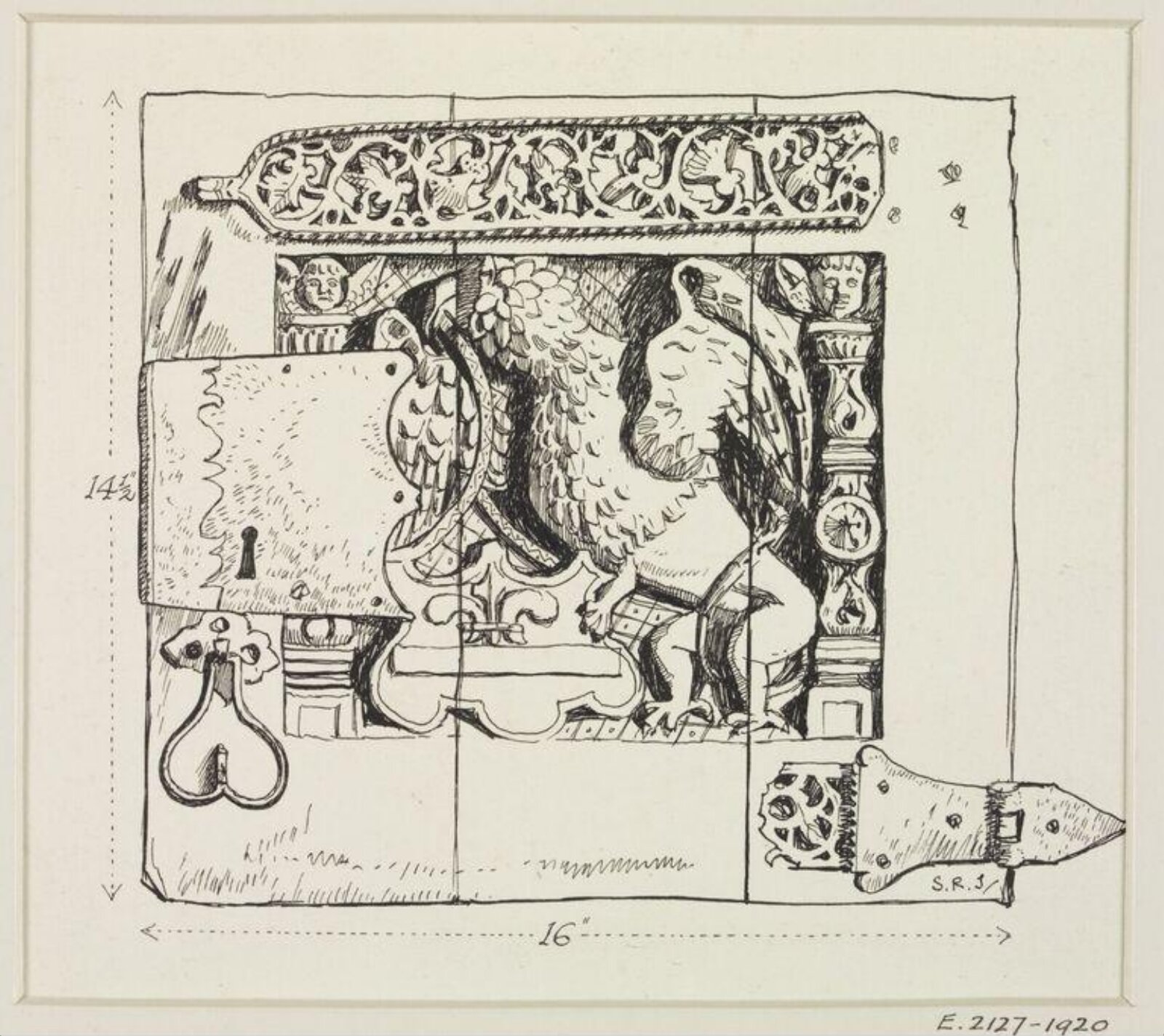 Drawing, Sydney R. Jones, c. 1913