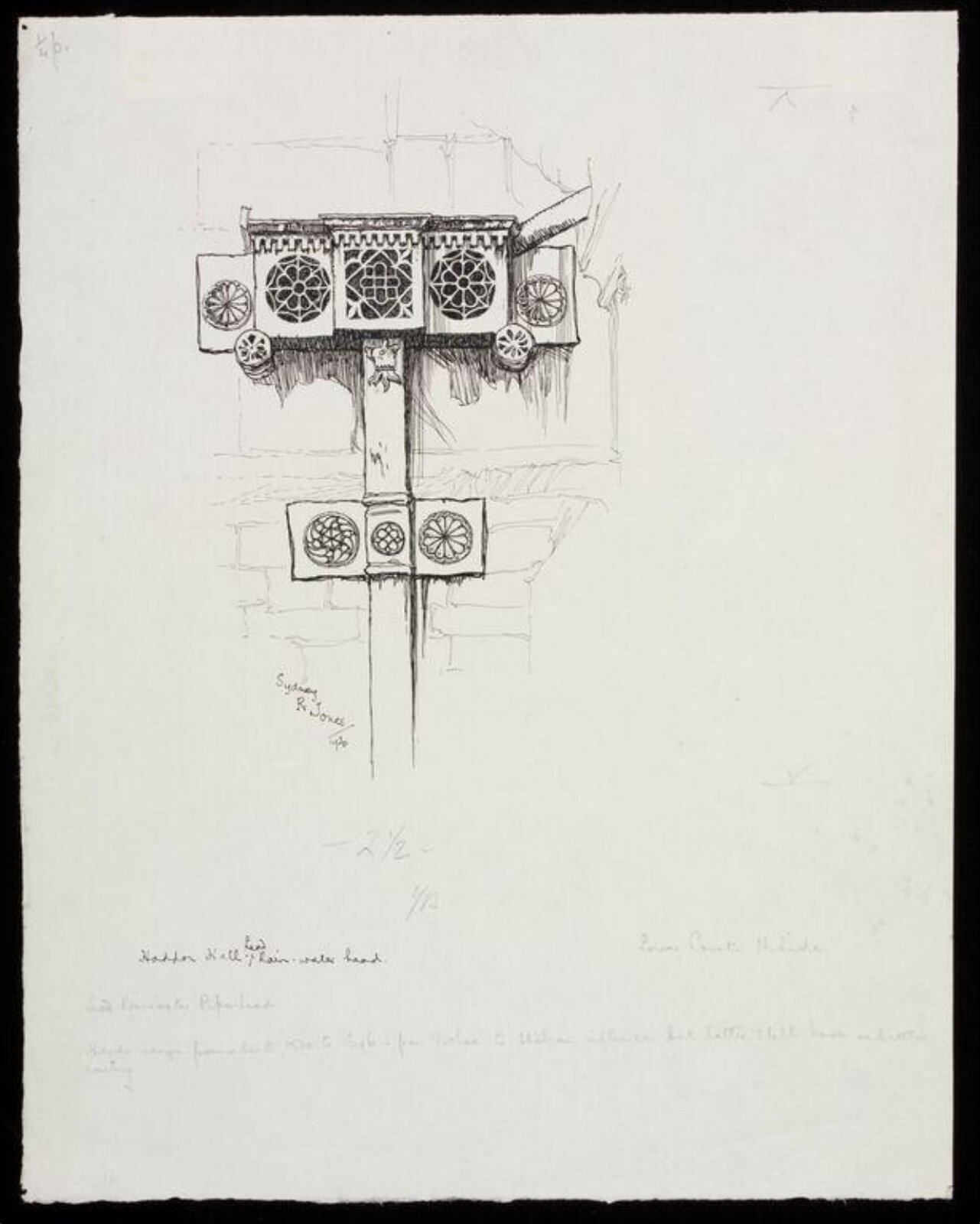 Drawing, Sydney R. Jones, 1920