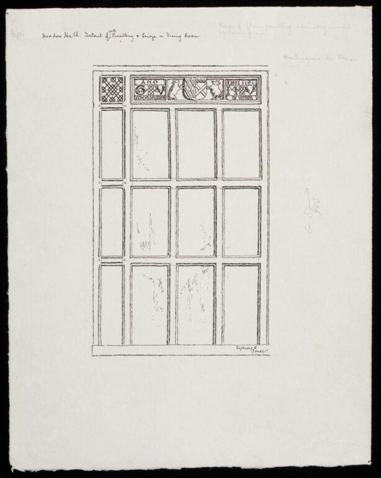 Drawing, Sydney R. Jones, c. 1921