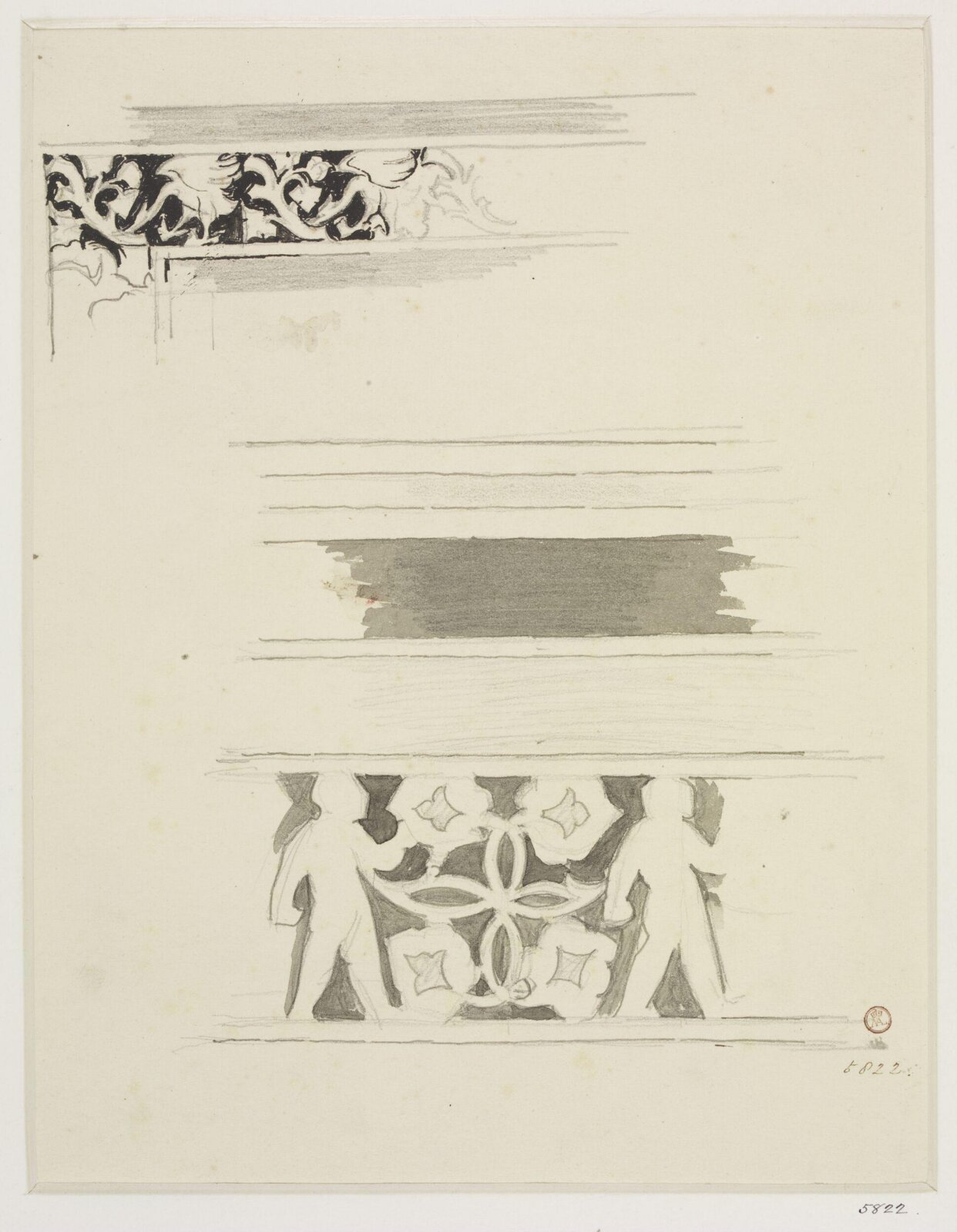 Drawing, James Gamble, 19th century
