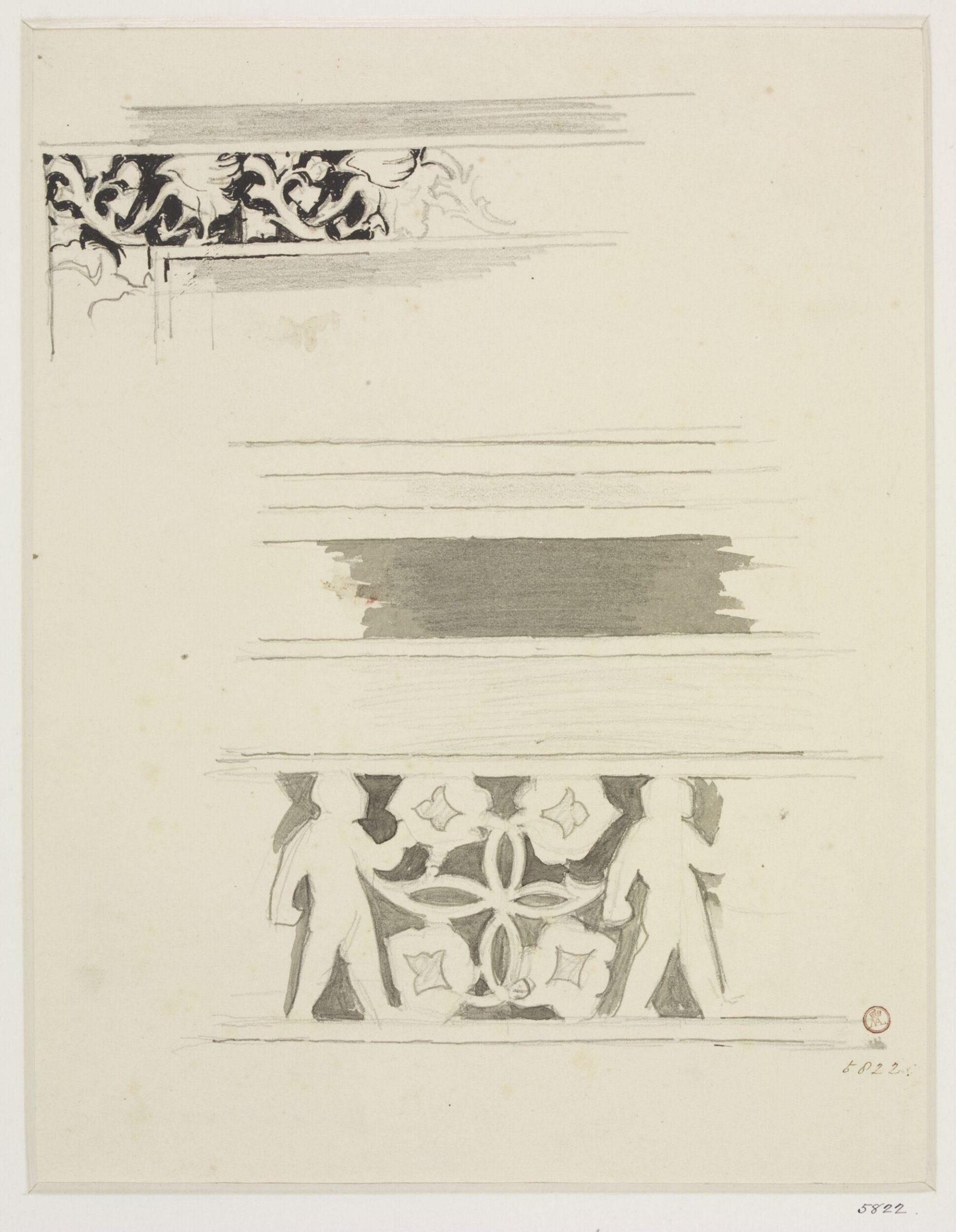 Drawing, James Gamble, 19th century