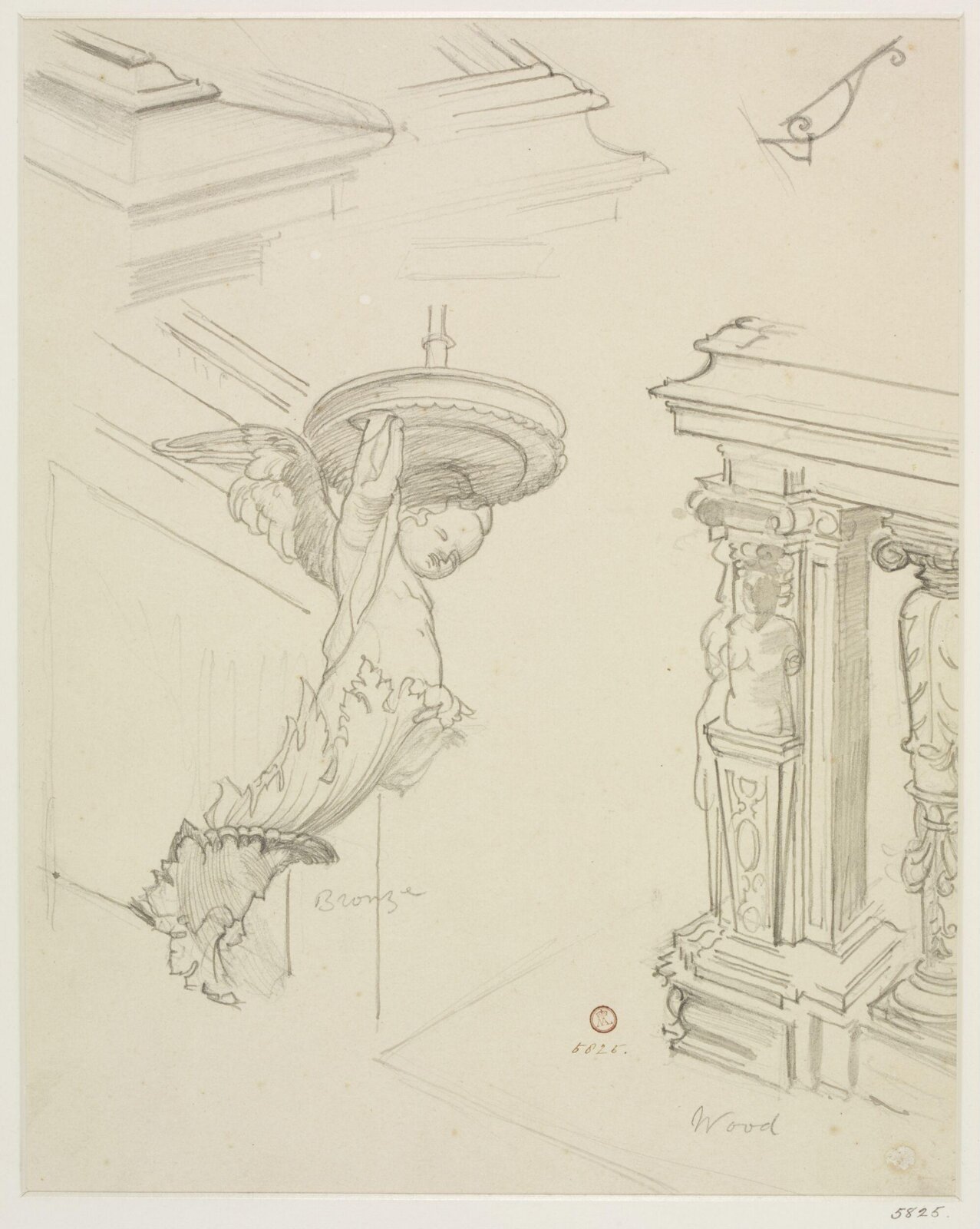 Drawing, James Gamble, 19th century