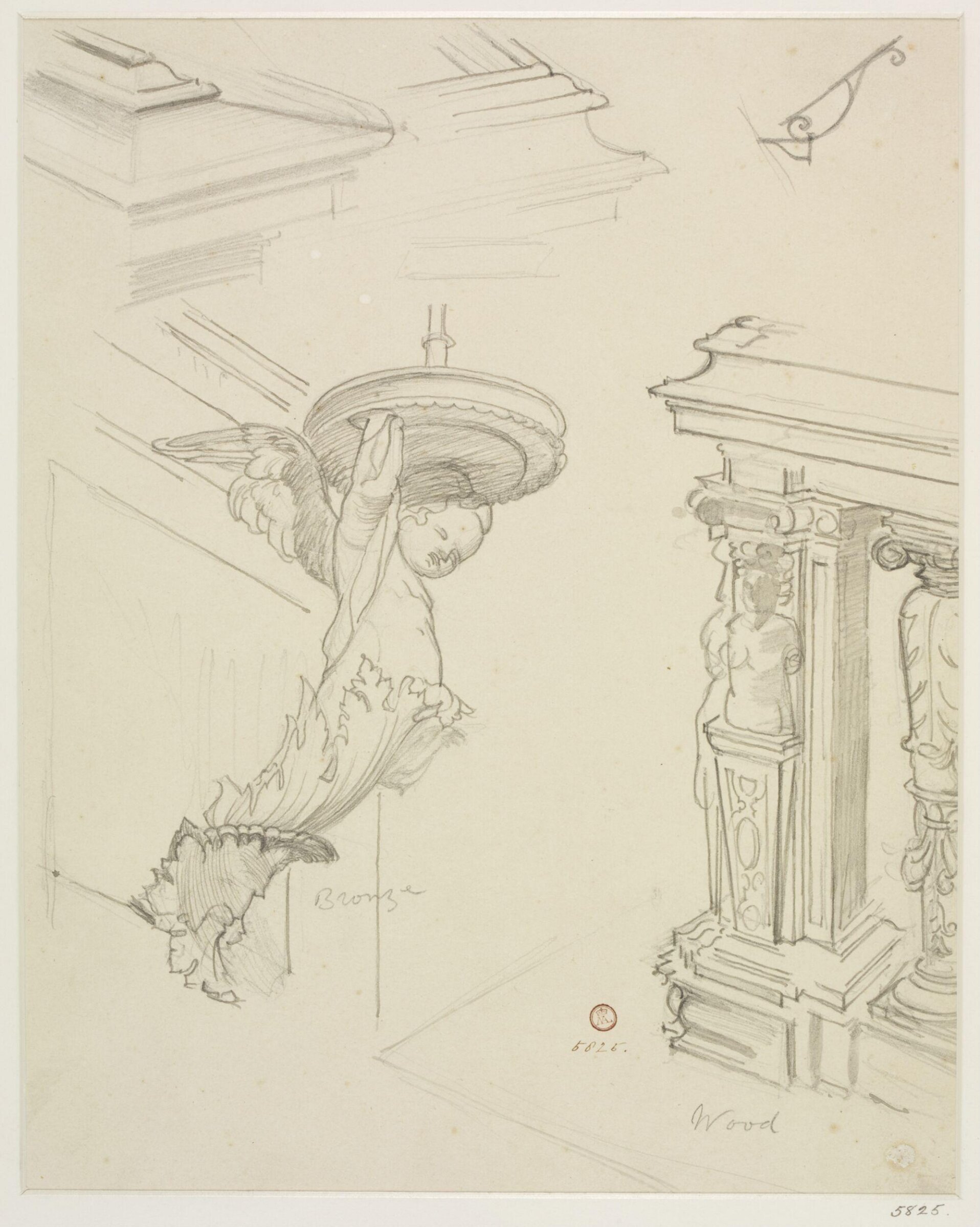 Drawing, James Gamble, 19th century