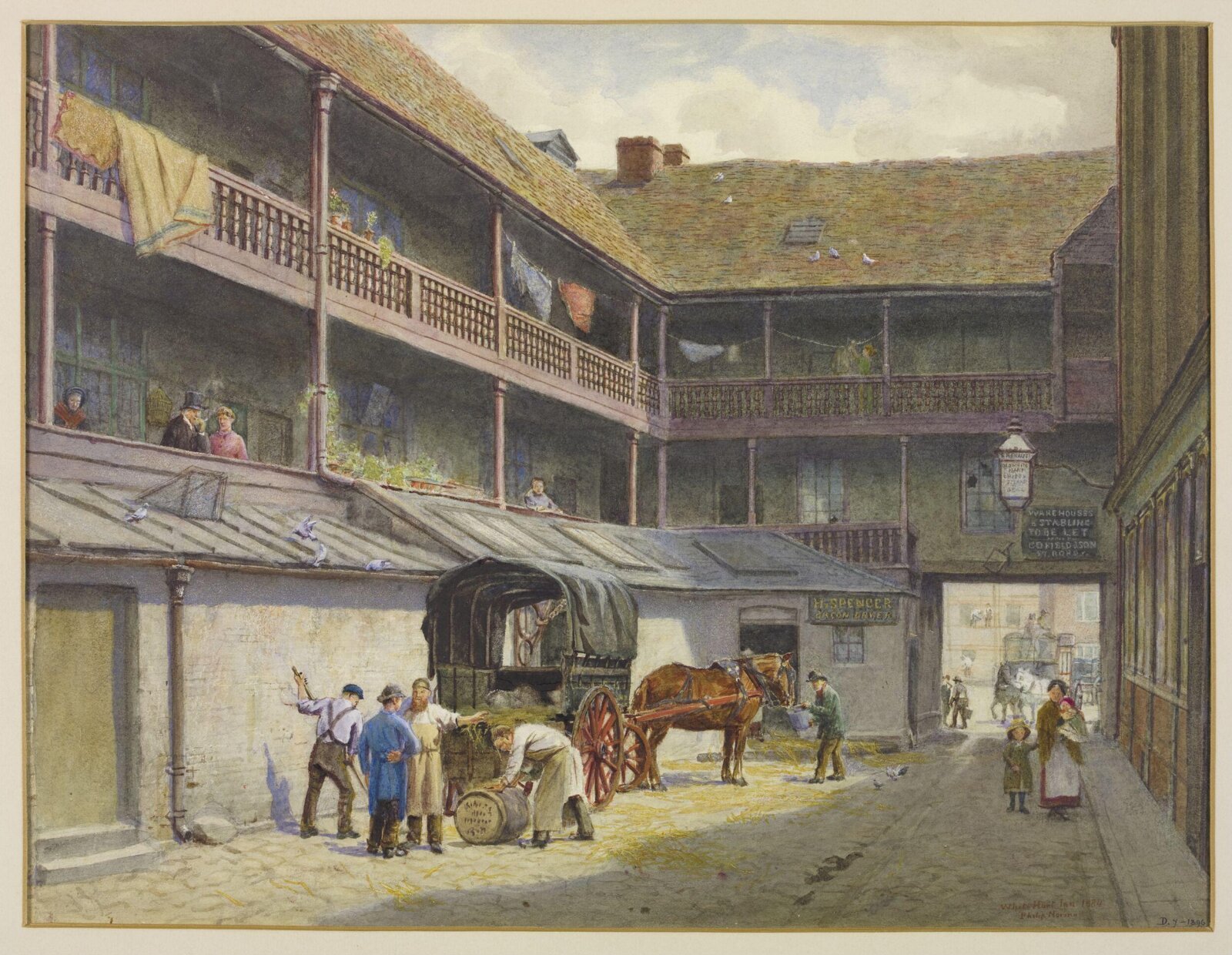 Drawing, Philip Norman, 1884