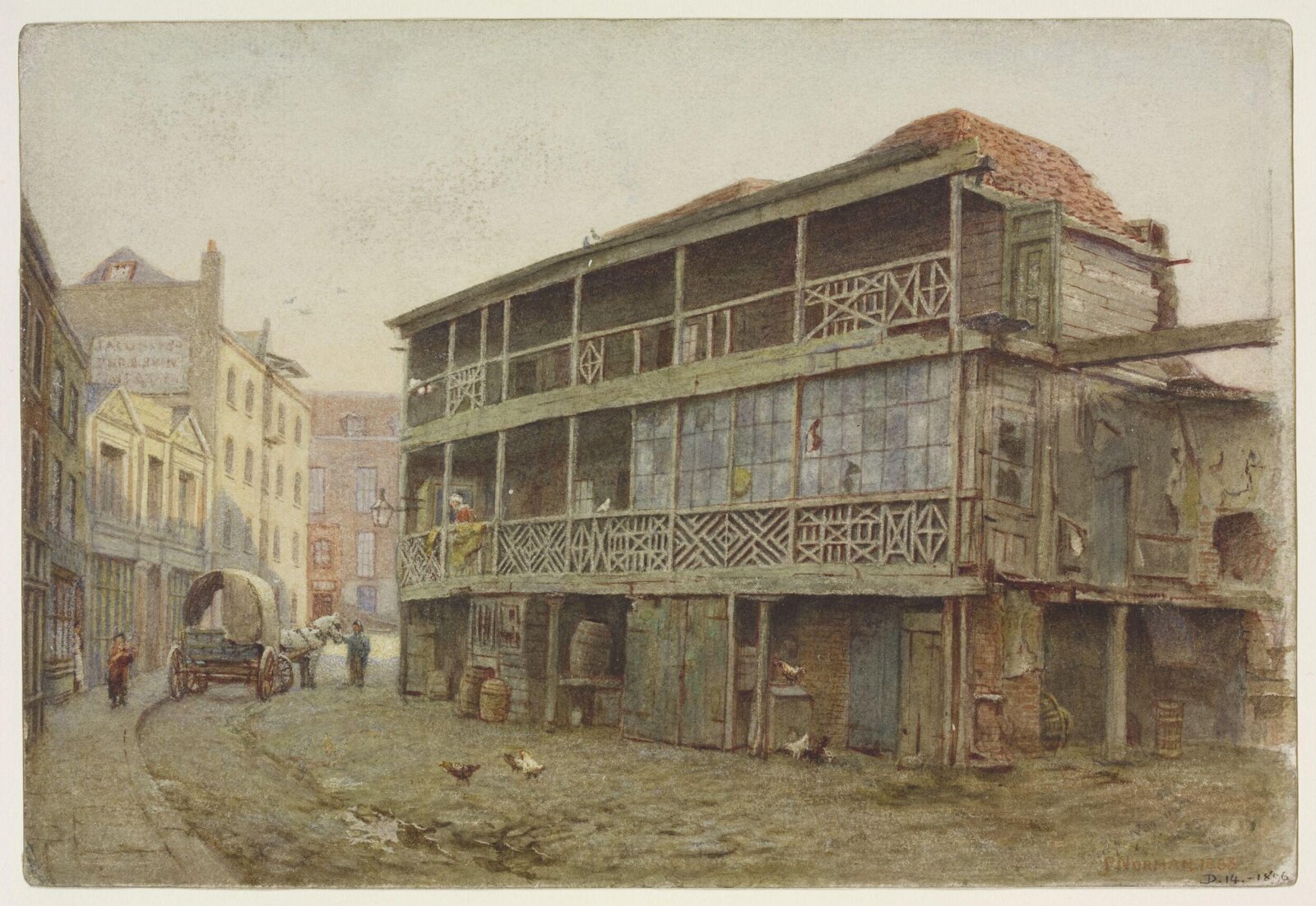 Drawing, Philip Norman, 1883-4