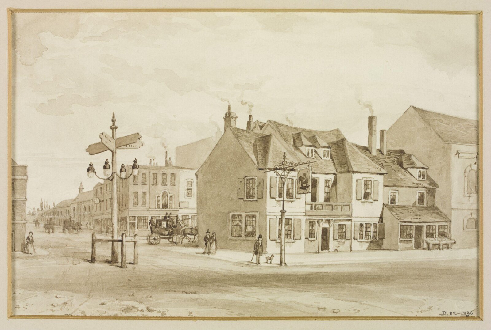 Drawing, Philip Norman, c. 1880s