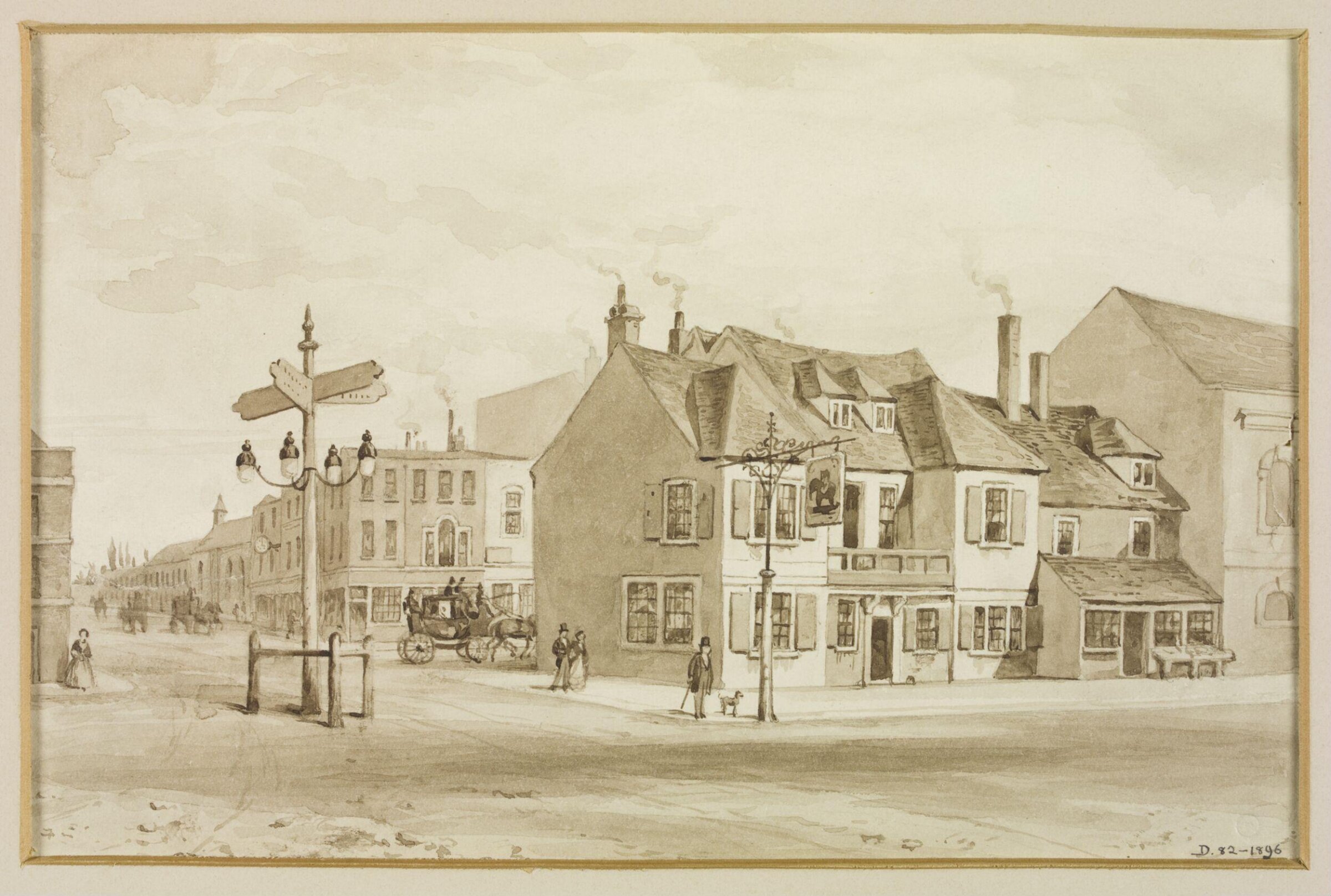 Drawing, Philip Norman, c. 1880s