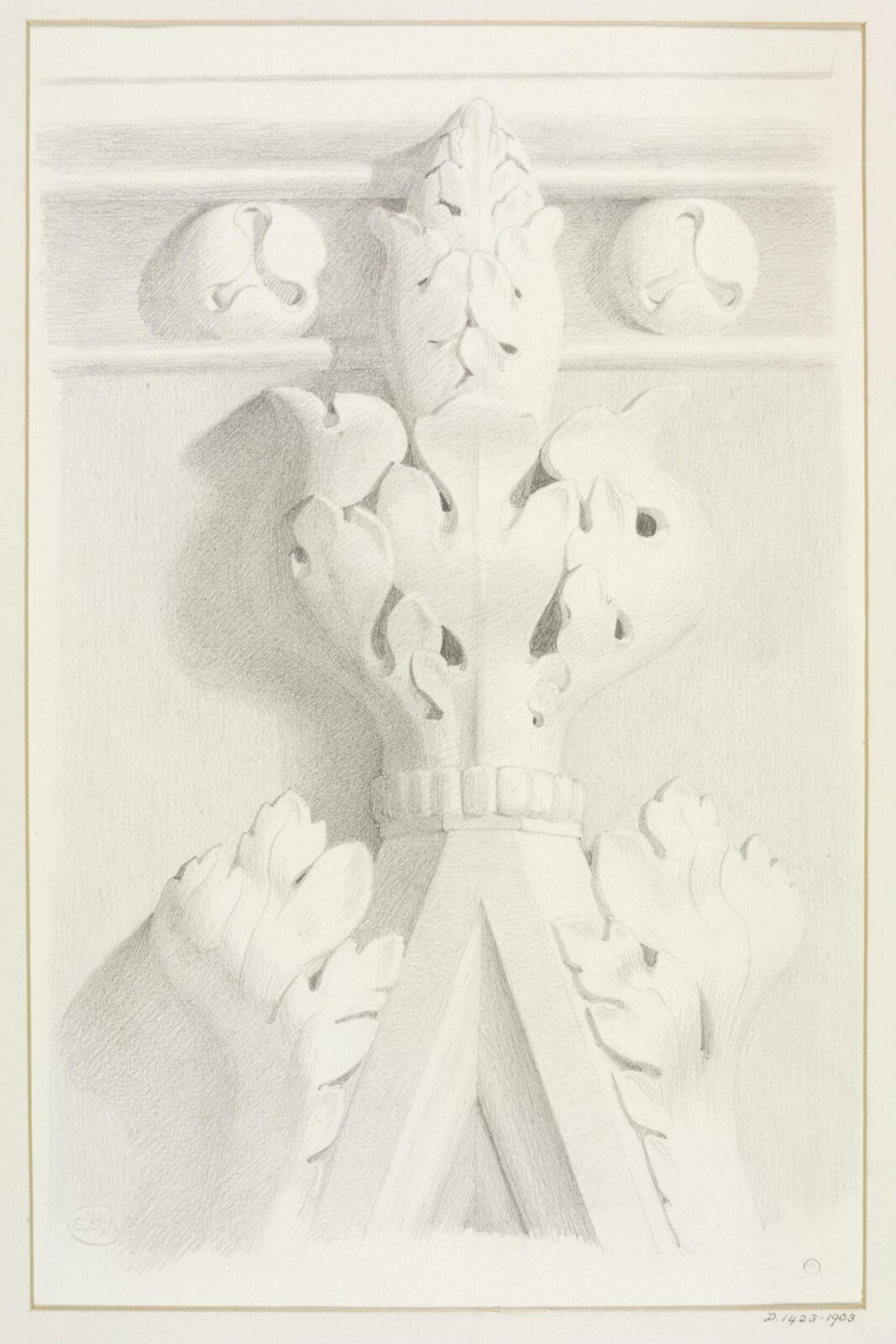 Drawing, Harry Brockhurst, September 1903