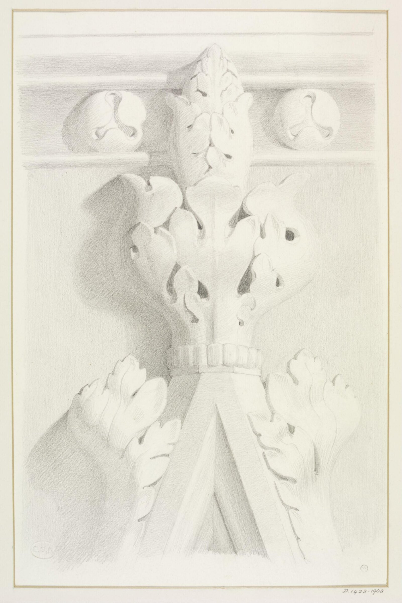 Drawing, Harry Brockhurst, September 1903