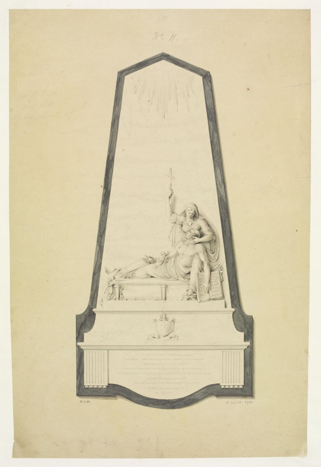 Drawing, John The Younger Bacon, 1810