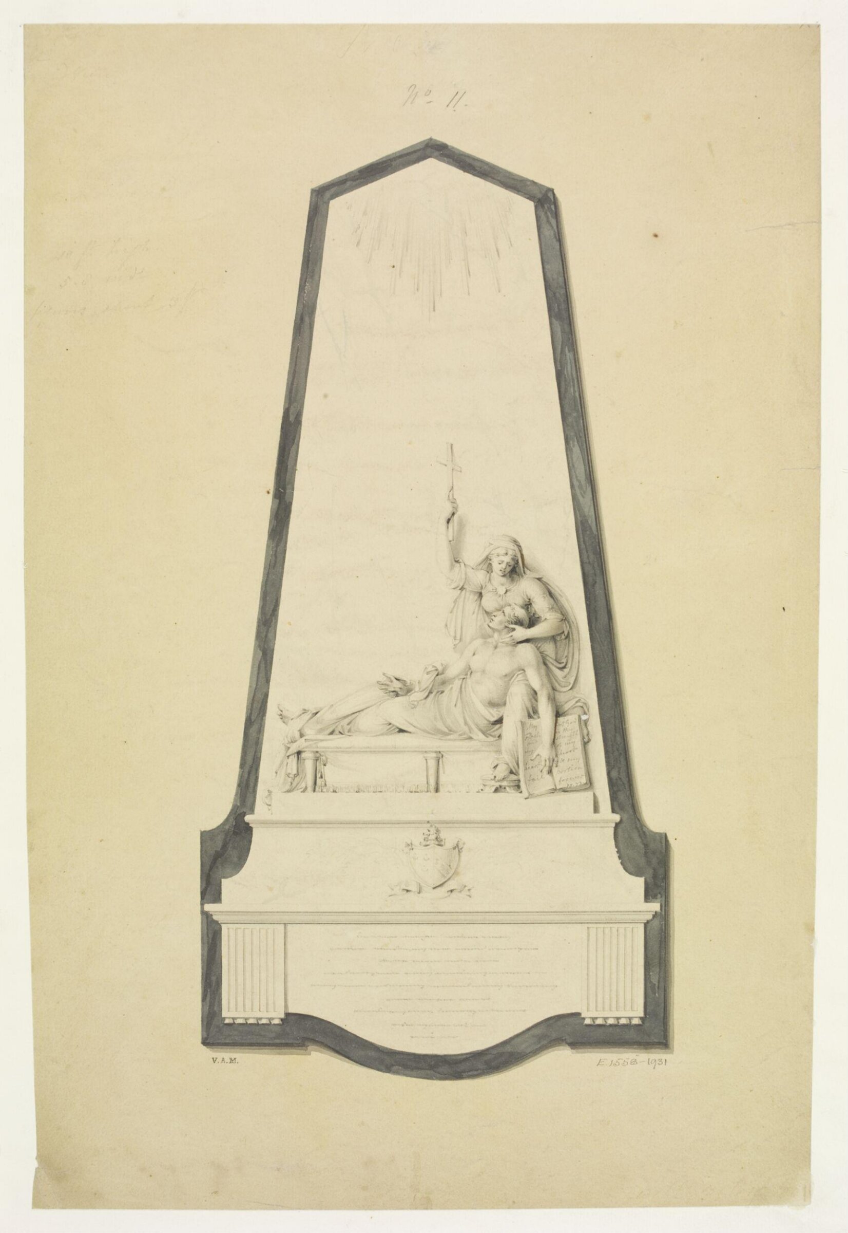 Drawing, John The Younger Bacon, 1810