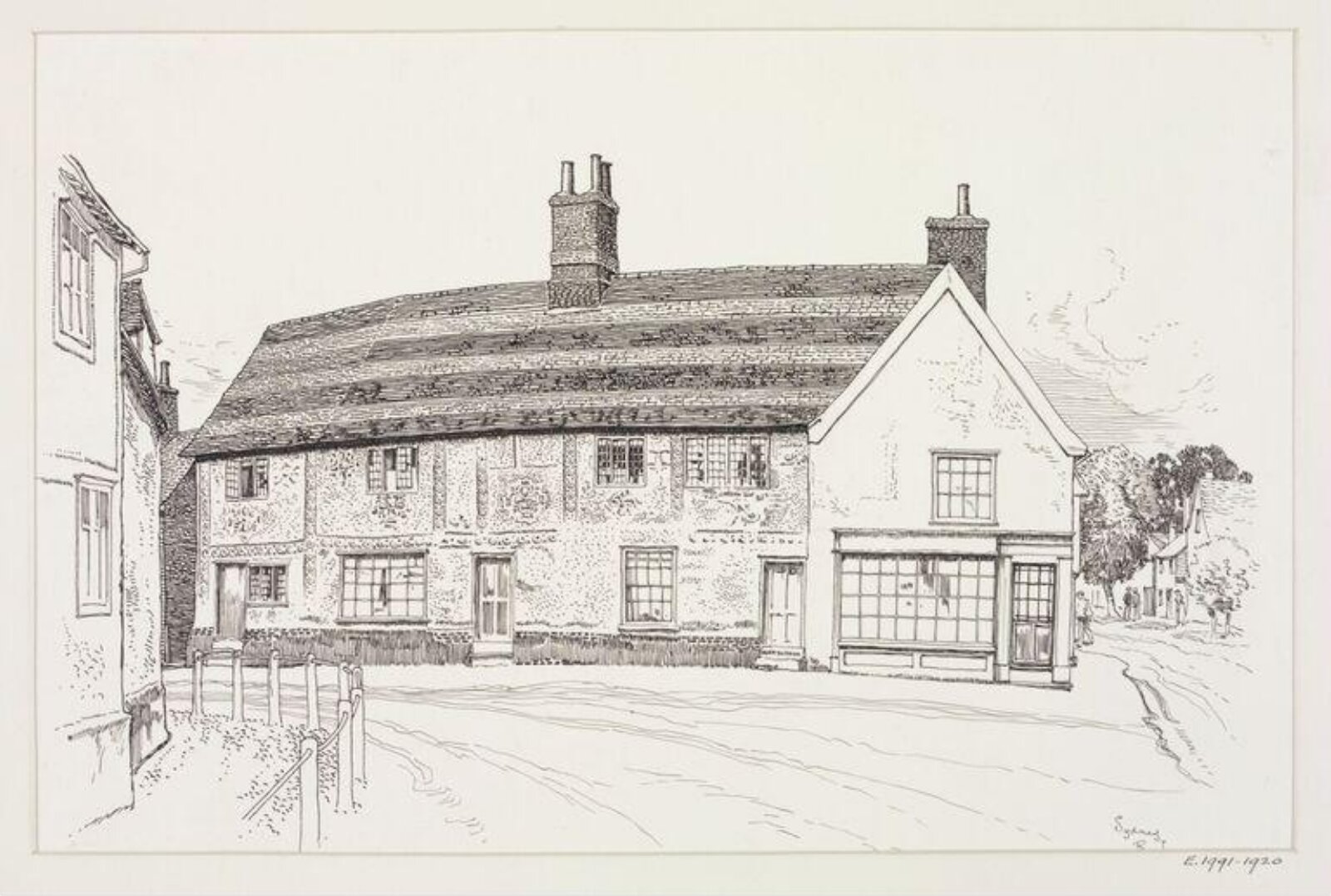 Drawing, Sydney R. Jones, c. 1911