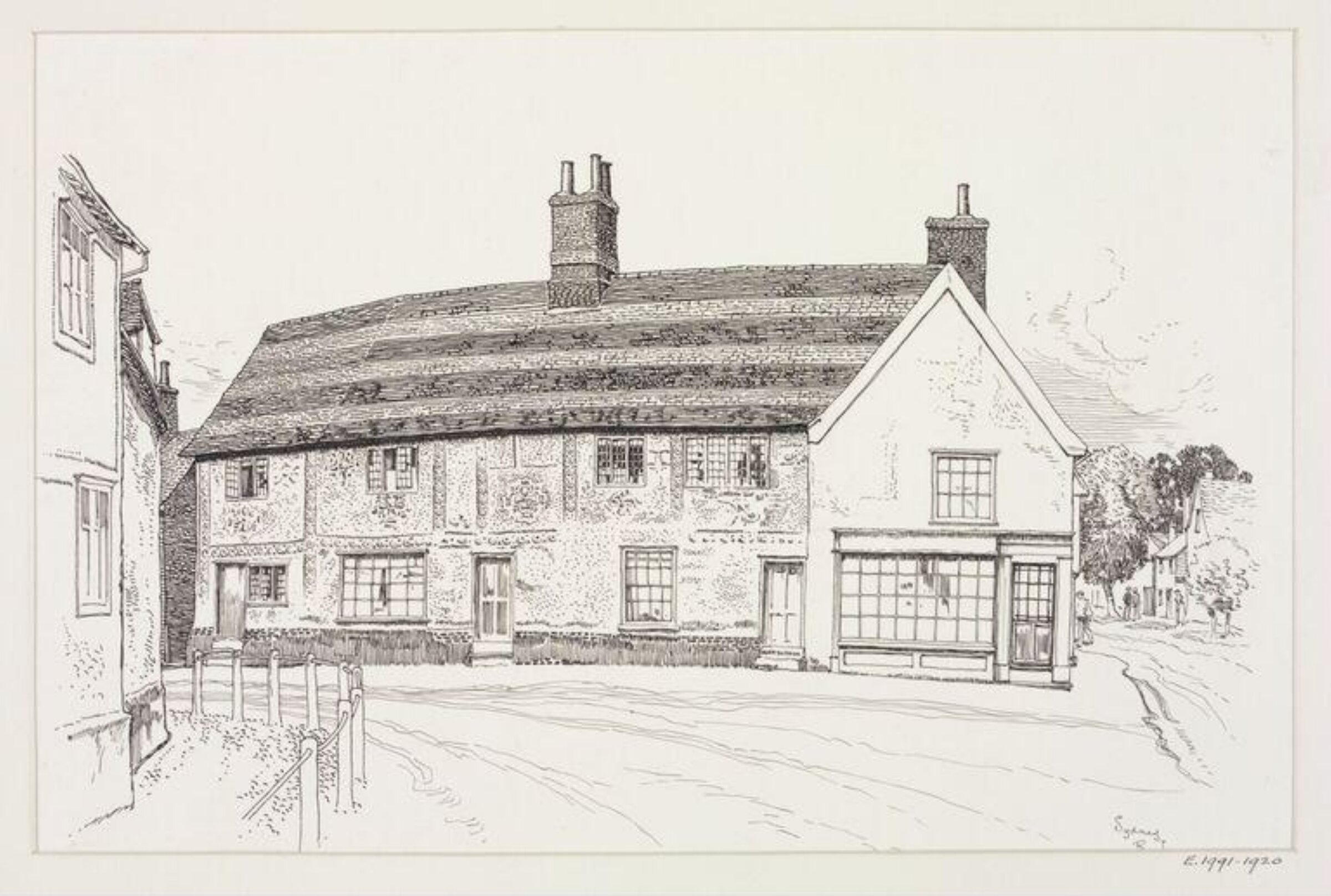 Drawing, Sydney R. Jones, c. 1911