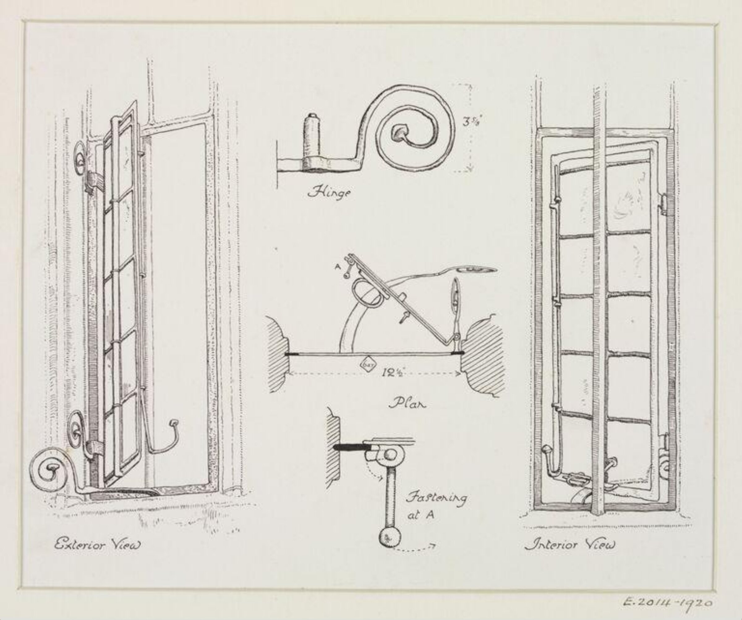 Drawing, Sydney R. Jones, c. 1911