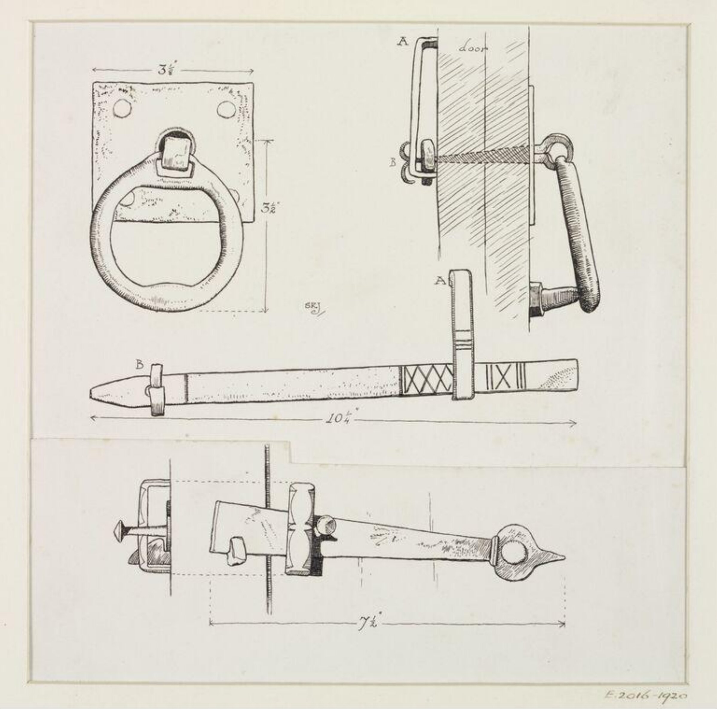 Drawing, Sydney R. Jones, c. 1911