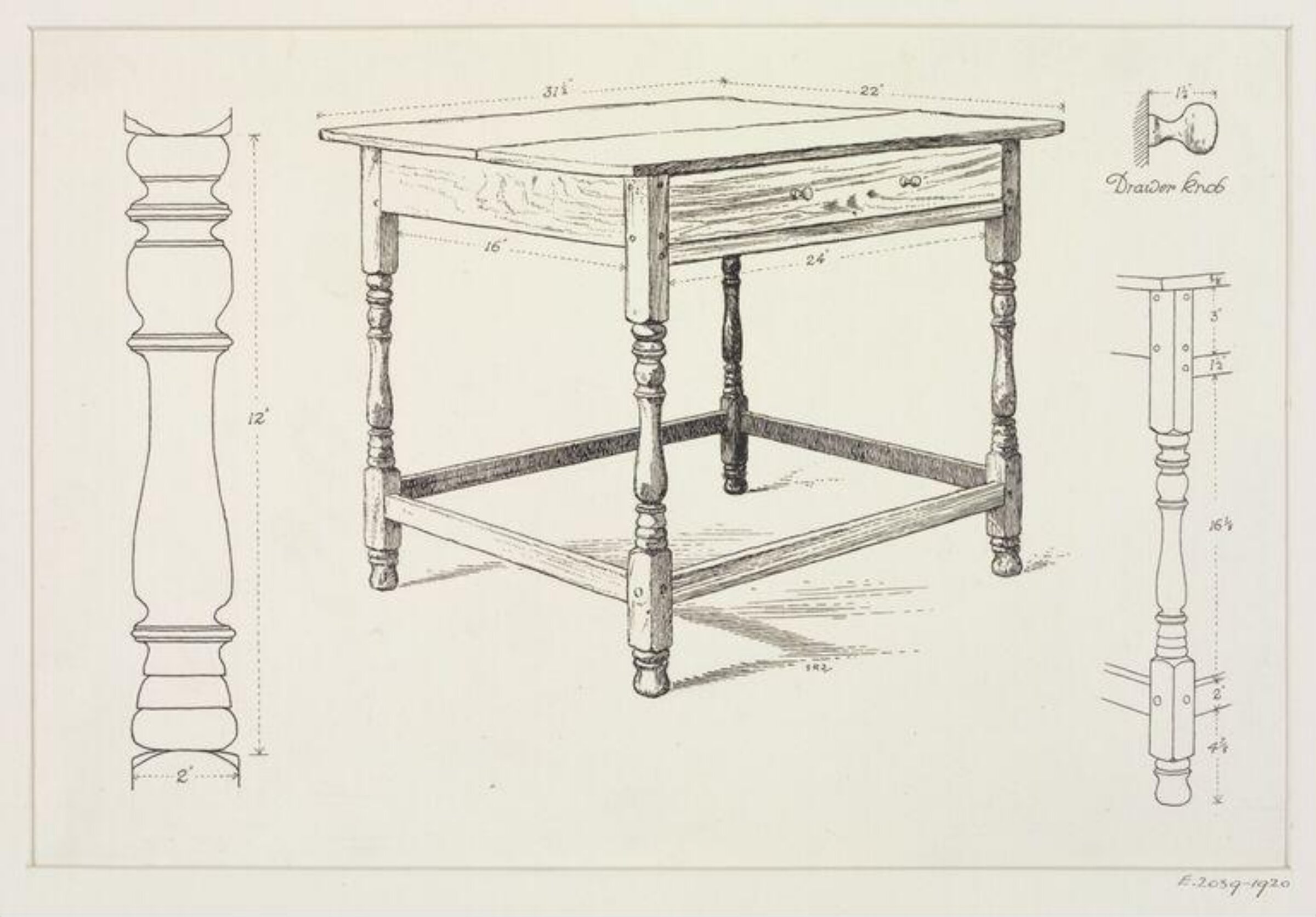 Drawing, Sydney R. Jones, c. 1911