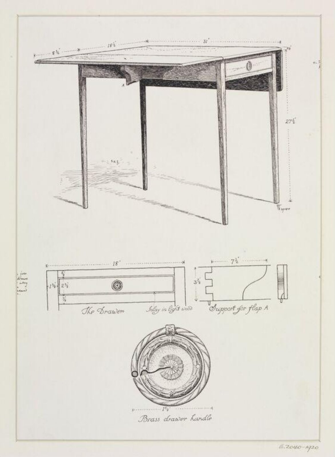 Drawing, Sydney R. Jones, c. 1911