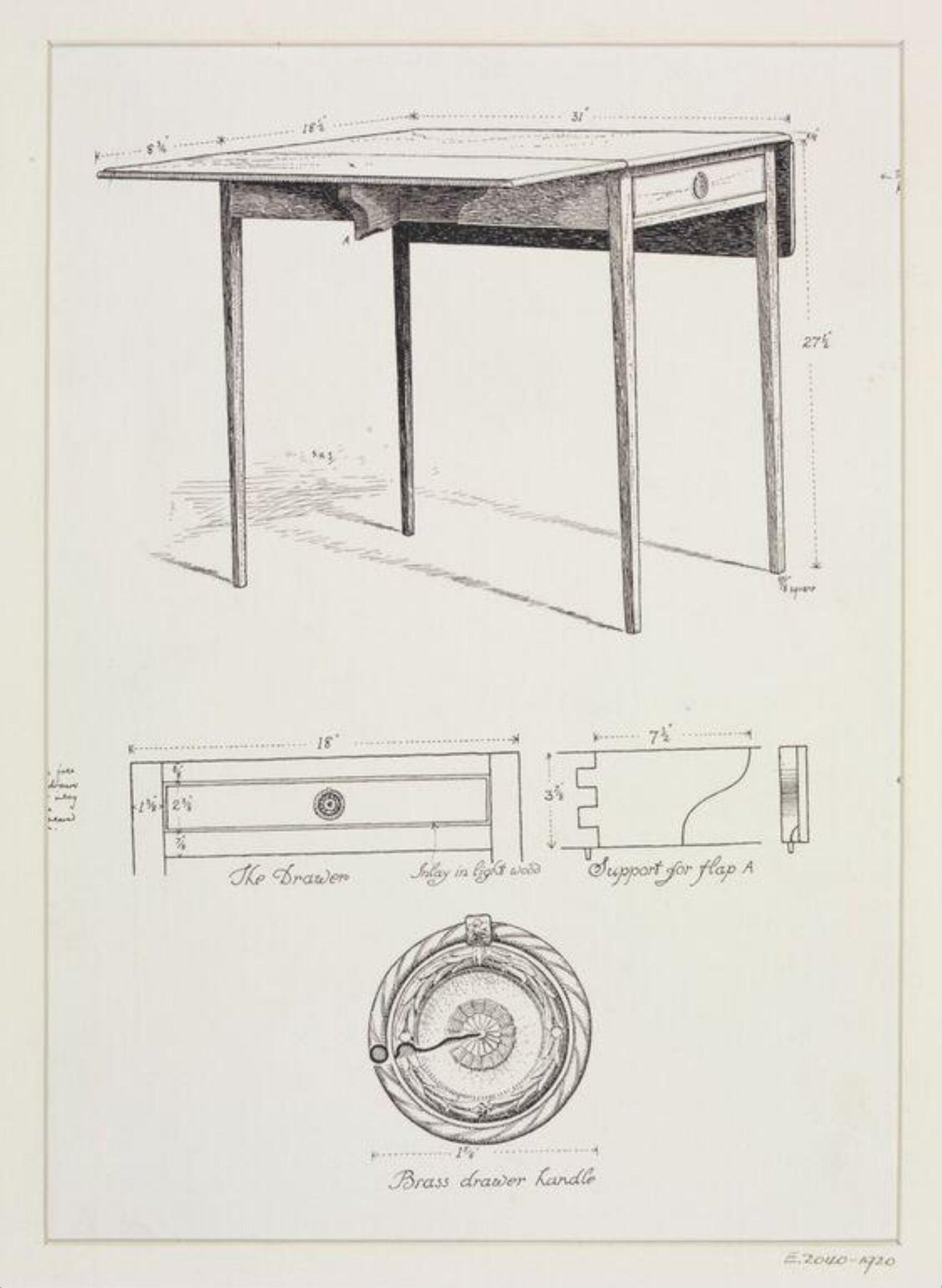 Drawing, Sydney R. Jones, c. 1911
